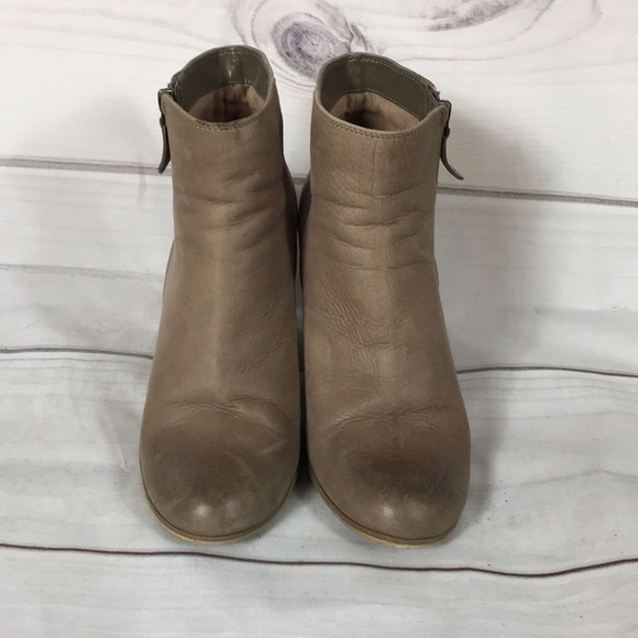 ❤️NORDSTROM BP TROLLEY TAN LEATHER ANKLE BOOT ~ 8.5 - Picture 2 of 7